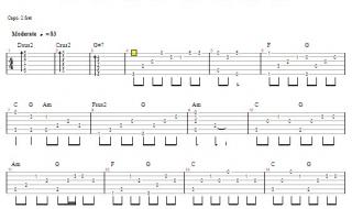 星月神话吉他谱 星月神话吉他谱