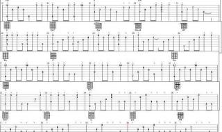 天空之城吉他简谱 天空之城吉他简谱